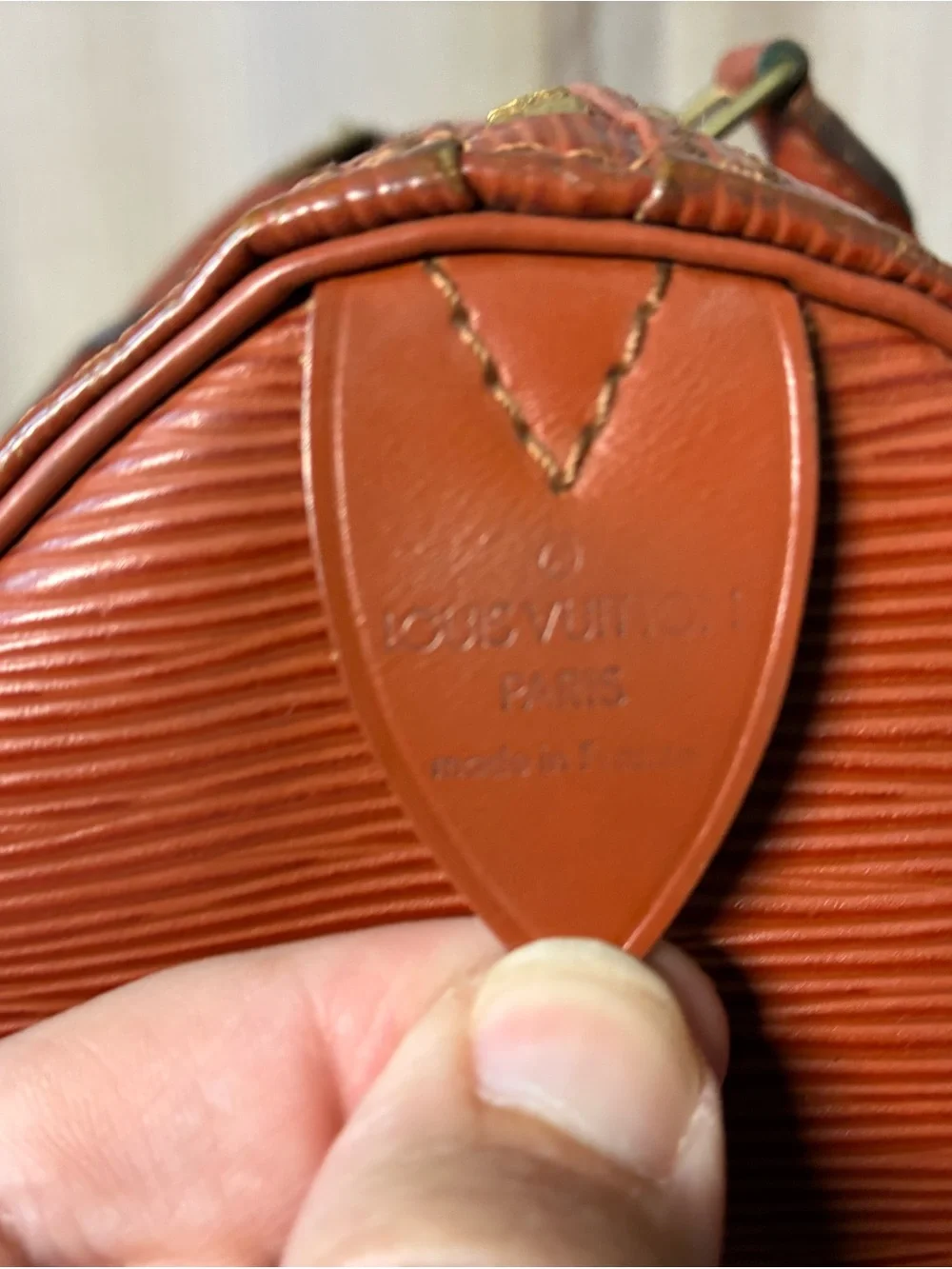 Louis Vuitton Epi Speedy 36 Satchel with Matching Wallet